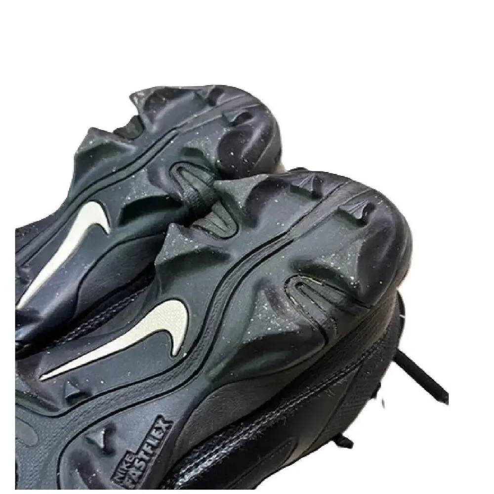 Nike Alpha Menace 4 Shark Football Cleats Big Kids -4Y Black BM1